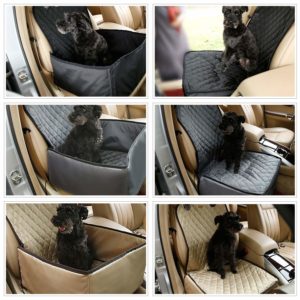 Transporte de su perro en coche Petcomer protector de asiento de coche para mascota